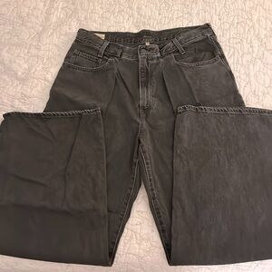 Levi’s NWOT women’s black wide leg jeans